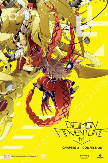 Poster Digimon Adventure tri. Chapter 3 - Confession