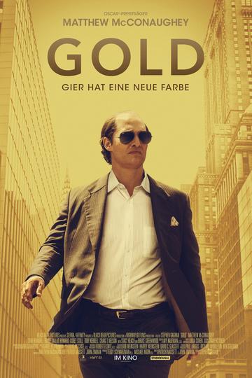 Poster Gold - Gier hat eine neue Farbe