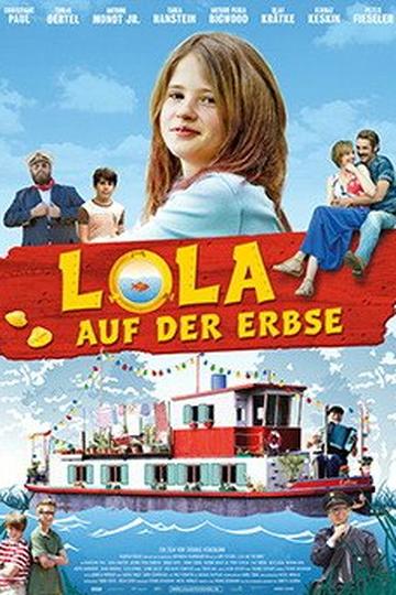 Poster Lola auf der Erbse