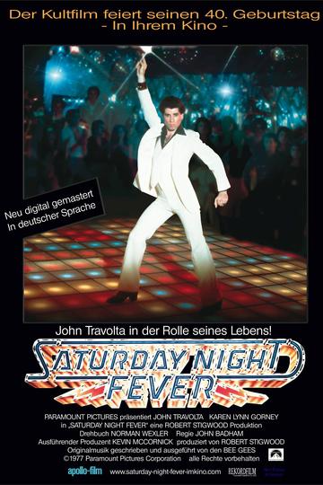 Poster Saturday Night Fever - Nur Samstag Nacht