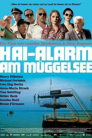 Poster Hai-Alarm am Müggelsee