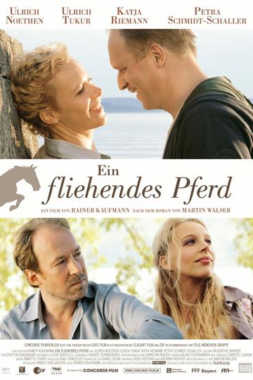 Poster Ein fliehendes Pferd