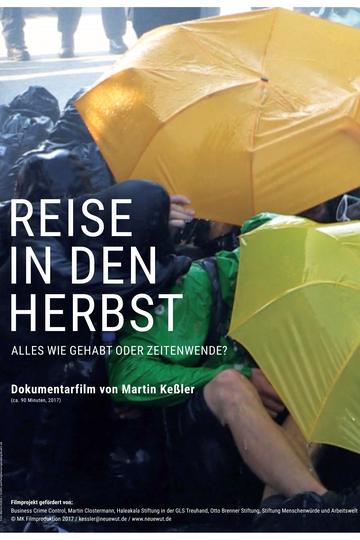 Poster Reise in den Herbst