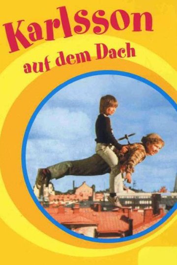 Poster Karlsson auf dem Dach
