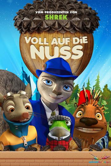 Poster Voll auf die Nuss