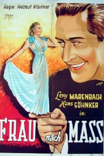 Poster Frau nach Maß
