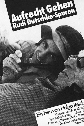 Poster Aufrecht gehen - Rudi Dutschke