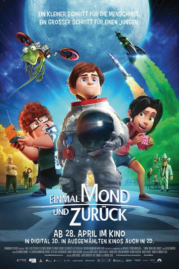 Poster Einmal Mond und zurück