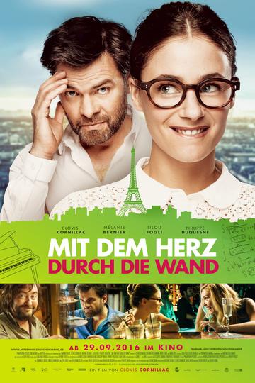 Poster Mit dem Herz durch die Wand
