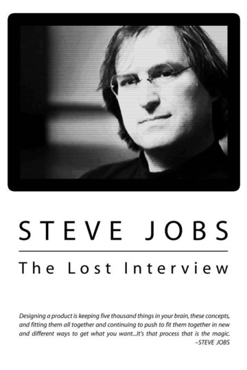 Poster Steve Jobs: The Lost Interview