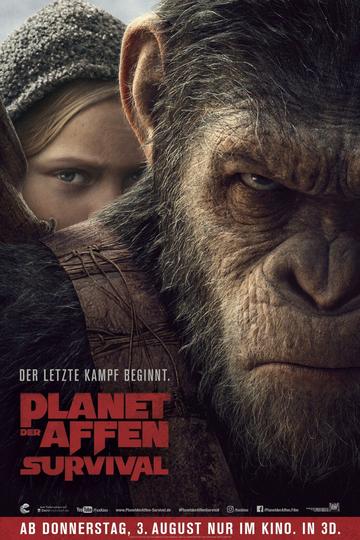 Poster Planet der Affen: Survival
