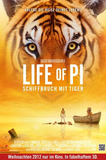 Poster Life of Pi - Schiffbruch mit Tiger