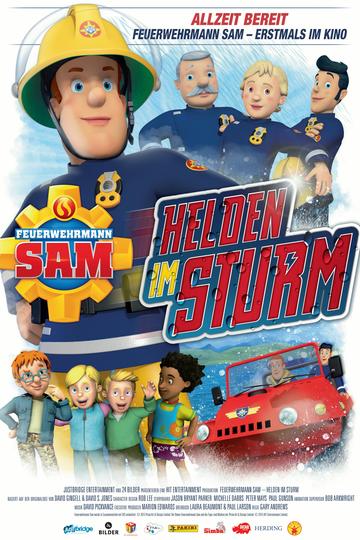 Poster Feuerwehrmann Sam - Helden im Sturm