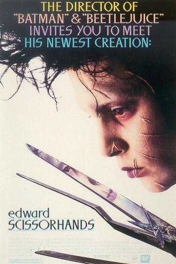 Poster Edward mit den Scherenhänden