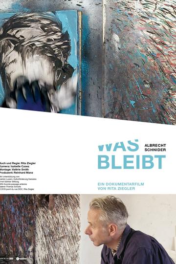 Poster Albrecht Schnider – was bleibt