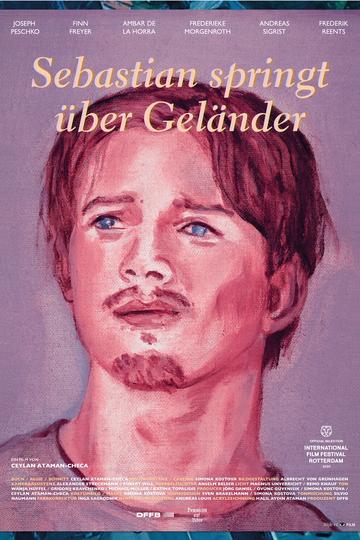 Sebastian springt über Geländer Poster Sebastian springt über Geländer