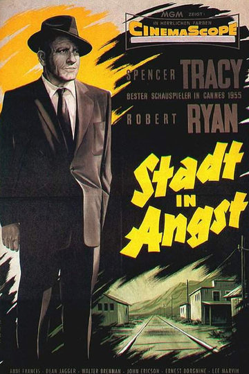 Poster Stadt in Angst