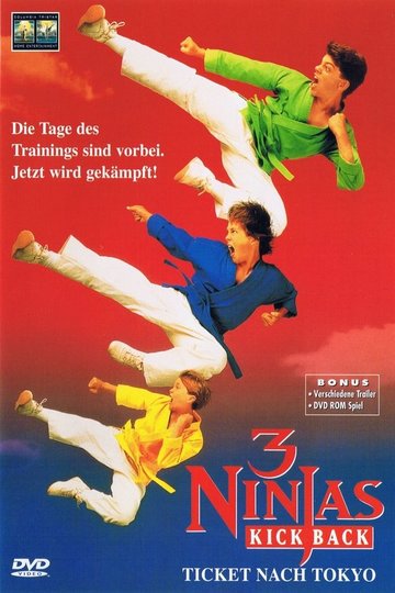 Poster 3 Ninjas Kick Back
