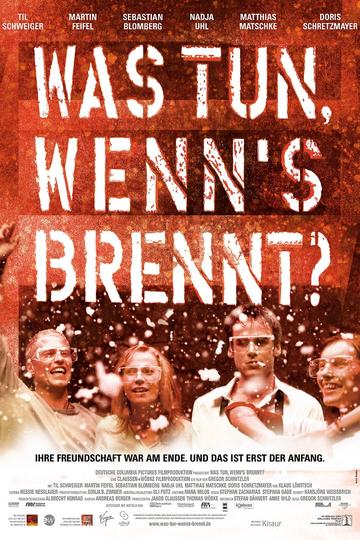 Poster  Was tun, wenn's brennt?