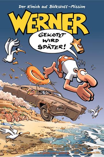 Poster Werner - Gekotzt wird später!