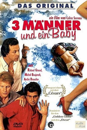 Poster Drei Männer und ein Baby