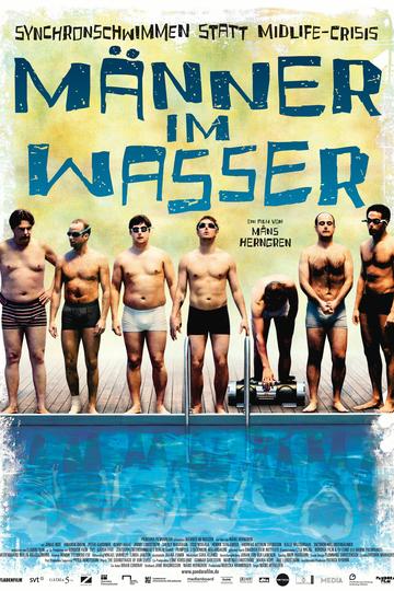 Poster Männer im Wasser