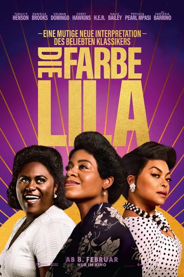 Poster Die Farbe Lila