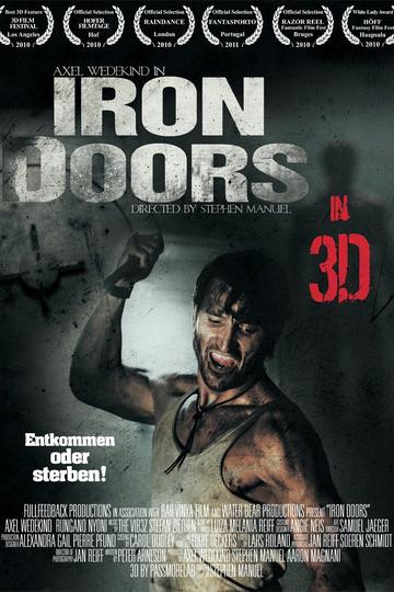 Poster Iron Doors 3D