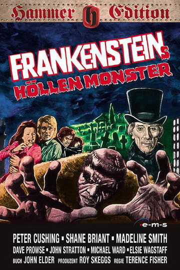 Poster Frankenstein and the Monster from Hell