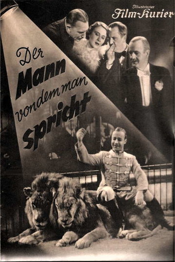 Poster Der Mann, von dem man spricht