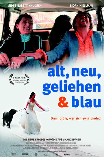 Poster Alt, neu, geliehen & blau