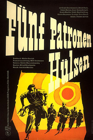 Poster Fünf Patronenhülsen