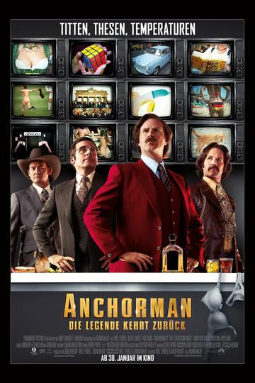 Poster Anchorman - Die Legende kehrt zurück