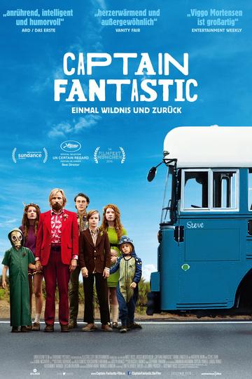 Poster Captain Fantastic - Einmal Wildnis und zurück