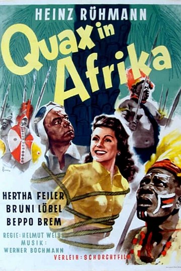 Poster Quax in Afrika