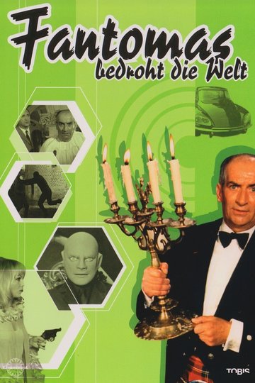 Poster Fantomas bedroht die Welt