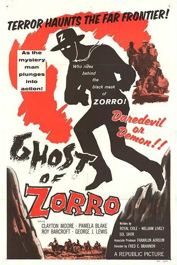 Poster Zorro im Wilden Westen