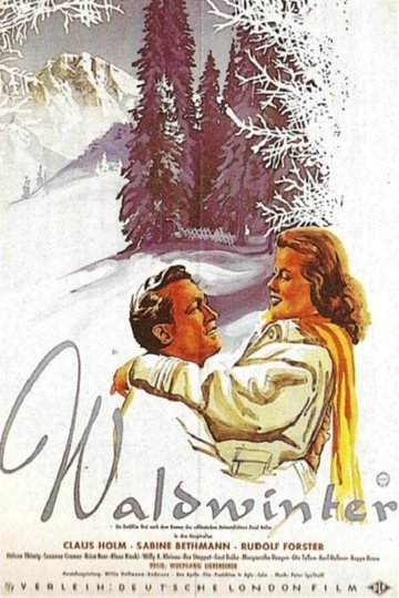 Poster Waldwinter