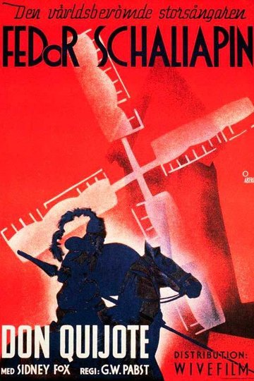 Poster Don Quixote 1933