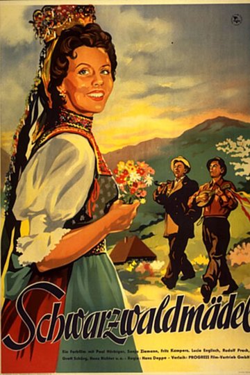 Poster Schwarzwaldmädel