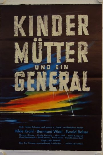 Poster Kinder, Mütter und ein General