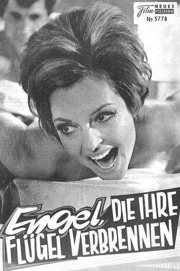Poster Engel, die ihre Flügel verbrennen