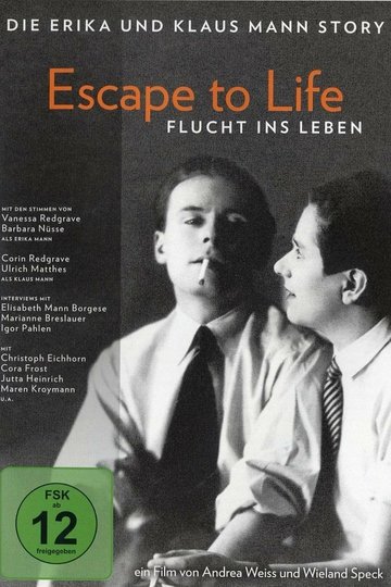Poster Die Erika und Klaus Mann Story - Escape to Life