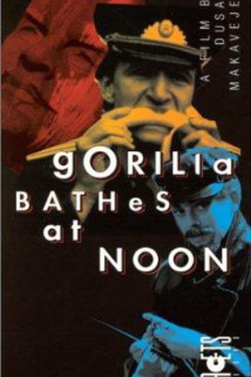 Gorilla Bathes at Noon Poster Gorilla Bathes at Noon