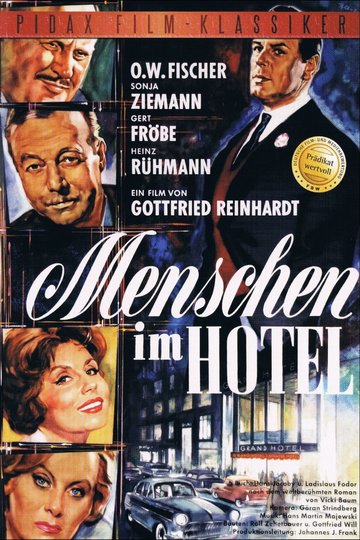 Poster Menschen im Hotel