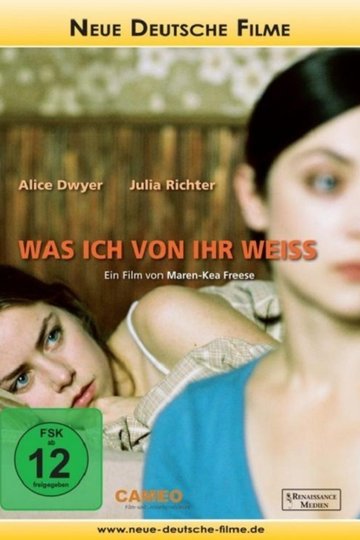 Poster Was ich von ihr weiß